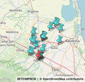 Mappa Via Randi Supremo, 48022 Lugo RA, Italia (10.4635)