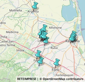 Mappa Via Randi Supremo, 48022 Lugo RA, Italia (11.34)