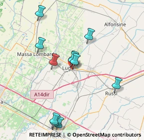 Mappa Via Randi Supremo, 48022 Lugo RA, Italia (7.80545)