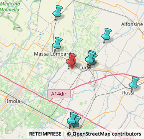 Mappa Via Villa, 48020 Lugo RA, Italia (8.24273)