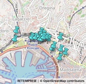 Mappa Vico delle Monachette, 16126 Genova GE, Italia (0.278)