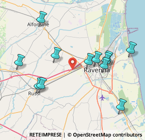 Mappa Via Aldo Pagani, 48124 Ravenna RA, Italia (8.46)
