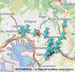 Mappa Salita di Carbonara, 16125 Genova GE, Italia (1)