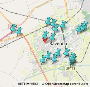 Mappa Via Ariosa, 48121 Ravenna RA, Italia (2.1465)