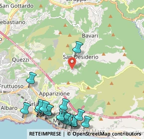 Mappa Via Mogge, 16133 Premanico GE, Italia (3.063)