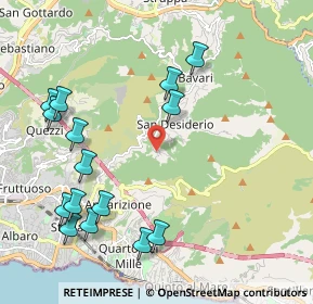 Mappa Via Mogge, 16133 Premanico GE, Italia (2.43867)