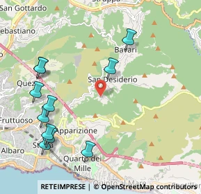 Mappa Via Mogge, 16133 Premanico GE, Italia (2.48273)