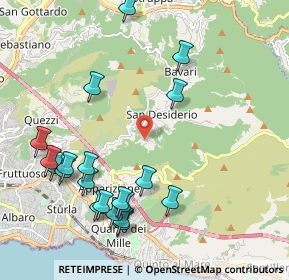 Mappa Via Mogge, 16133 Premanico GE, Italia (2.4085)