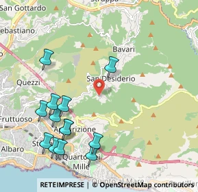 Mappa Via Mogge, 16133 Premanico GE, Italia (2.40308)