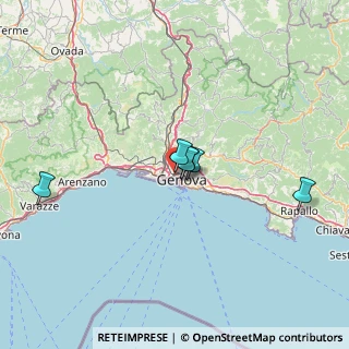 Mappa Via San Benedetto, 16126 Genova GE, Italia (34.11385)