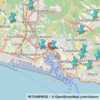 Mappa Via San Benedetto, 16126 Genova GE, Italia (3.05333)
