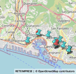Mappa Via Amba Alagi, 16126 Genova GE, Italia (2.20308)