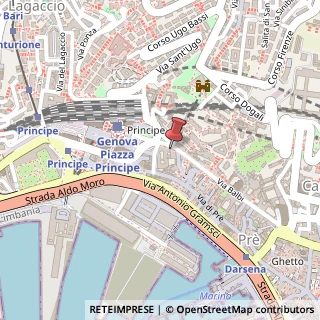 Mappa Via Balbi, 38, 16126 Genova, Genova (Liguria)