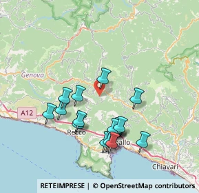 Mappa Località Garbarini, 16030 Tribogna GE, Italia (7.24882)