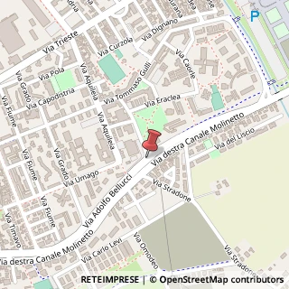 Mappa Via Aurelio Nicolodi,  12, 48100 Ravenna, Ravenna (Emilia Romagna)