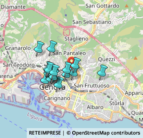 Mappa Mura di S. Bartolomeo, 16122 Genova GE, Italia (1.31)