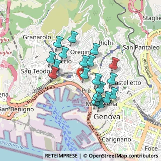 Mappa Università degli studi di Genova - Dipartimento di Diritto Privato, 16126 Genova GE, Italia (0.7335)