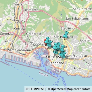 Mappa Università degli studi di Genova - Dipartimento di Diritto Privato, 16126 Genova GE, Italia (1.12545)