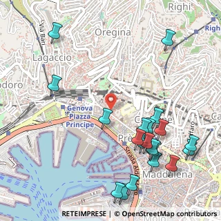 Mappa Università degli studi di Genova - Dipartimento di Diritto Privato, 16126 Genova GE, Italia (0.6645)