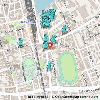 Mappa Piazza Caduti sul Lavoro, 48122 Ravenna RA, Italia (0.2485)