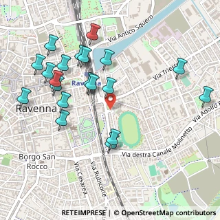 Mappa Piazza Caduti sul Lavoro, 48122 Ravenna RA, Italia (0.562)
