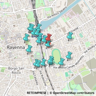 Mappa Piazza Caduti sul Lavoro, 48122 Ravenna RA, Italia (0.4045)