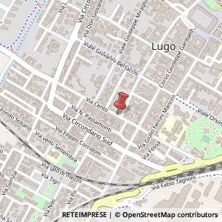 Mappa Via Cento, 35, 48022 Lugo, Ravenna (Emilia Romagna)