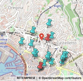 Mappa Via Accinelli, 16136 Genova GE, Italia (0.543)