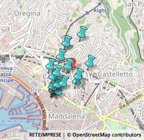 Mappa Via Accinelli, 16136 Genova GE, Italia (0.339)