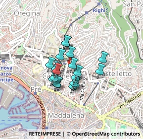 Mappa Via Accinelli, 16136 Genova GE, Italia (0.2835)