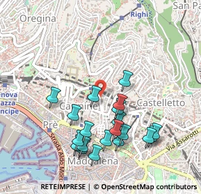 Mappa Via Accinelli, 16136 Genova GE, Italia (0.5005)