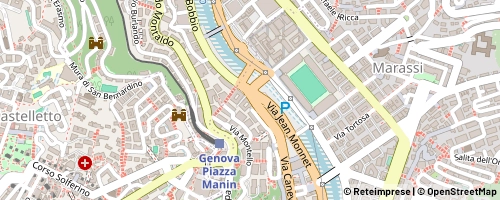 Mappa Genova