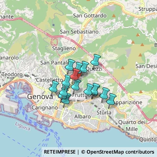 Mappa Via del Giglio, 16144 Genova GE, Italia (1.22063)