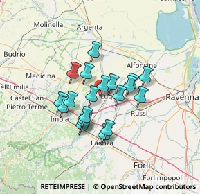 Mappa Via Villa, 48020 Lugo RA, Italia (10.2535)