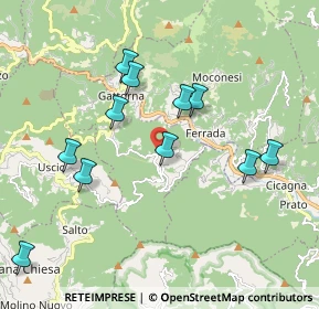 Mappa Piazza Nando Soracco, 16030 Tribogna GE, Italia (1.95727)