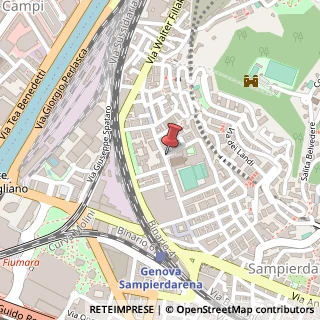Mappa Via Rolando Carlo, 11/6, 16151 Genova, Genova (Liguria)