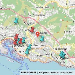 Mappa Via Carmelo Onorato, 16144 Genova GE, Italia (2.53615)