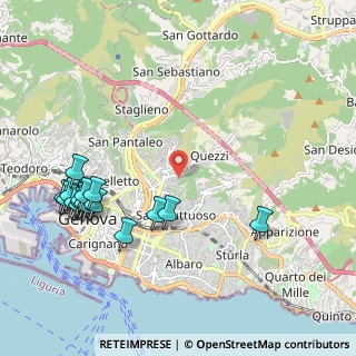 Mappa Via Carmelo Onorato, 16144 Genova GE, Italia (2.51471)