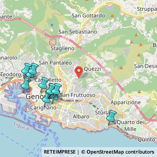 Mappa Via Carmelo Onorato, 16144 Genova GE, Italia (2.49091)