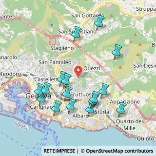 Mappa Via Carmelo Onorato, 16144 Genova GE, Italia (2.11063)
