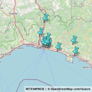 Mappa Via Carmelo Onorato, 16144 Genova GE, Italia (7.75667)