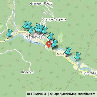 Mappa SP23, 12027 Pradleves CN, Italia (0.41111)