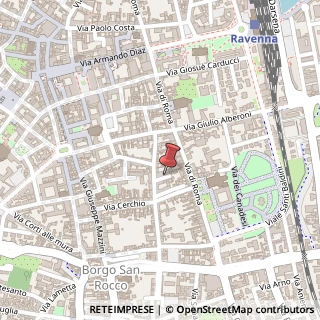 Mappa Via Alfredo Oriani, 44, 48121 Ravenna, Ravenna (Emilia Romagna)