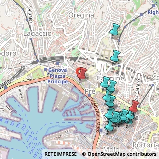 Mappa Piazza Sant'Elena, 16126 Genova GE, Italia (0.6935)