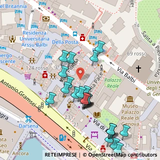 Mappa Piazza Sant'Elena, 16126 Genova GE, Italia (0.03333)