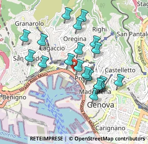 Mappa Piazzetta dello Scalo, 16126 Genova GE, Italia (0.841)
