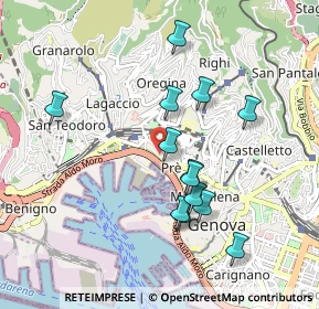 Mappa Piazzetta dello Scalo, 16126 Genova GE, Italia (0.89077)