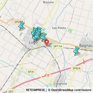 Mappa Largo Gramigna, 48022 Lugo RA, Italia (1.53273)