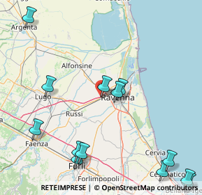 Mappa Via Fratelli Lumiere, 48124 Ravenna RA, Italia (22.76154)