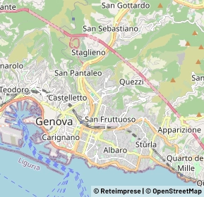 Mappa 16142 Genova GE, Italia (2.113)